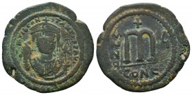 Tiberius II Constantine AD 578-582. Ae Follis,
Condition: Very Fine

Weight: 14,9 gram
Diameter: 35,4 mm