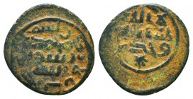 ISLAMIC.Umayyad.AE Fals
Condition: Very Fine

Weight: 3,1 gram
Diameter: 19,8 mm