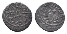 Islamic Coins,
Condition: Very Fine

Weight: 0,8 gram
Diameter: 10,3 mm