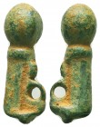 Byzantine Box Key, c. 7th-12th century AD. 
Condition: Very Fine

Weight: 6,9 gram
Diameter: 27 mm
