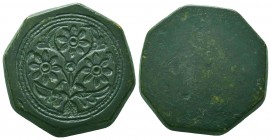 Ancient Bronze Weight or Mold, 
Condition: Very Fine

Weight: 35,3 gram
Diameter: 30 mm