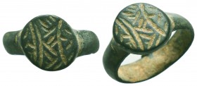 Byzantine Ring,
Condition: Very Fine

Weight: 4,3 gram
Diameter: 19,8 mm