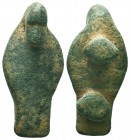 Ancient Rome, 2nd-3rd century AD. Duck shaped fitting,
Condition: Very Fine

Weight: 22,6 gram
Diameter: 41,2 mm