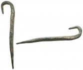 Ancient Rome, c. 1st-3rd century AD. Fisher's Hook
Condition: Very Fine

Weight: 4,3 gram
Diameter: 58,6 mm
