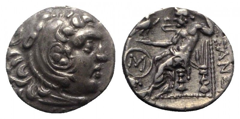 Celtic, Eastern Europe, c. 3rd century BC. AR Drachm (18mm, 4.01g, 12h). Imitati...