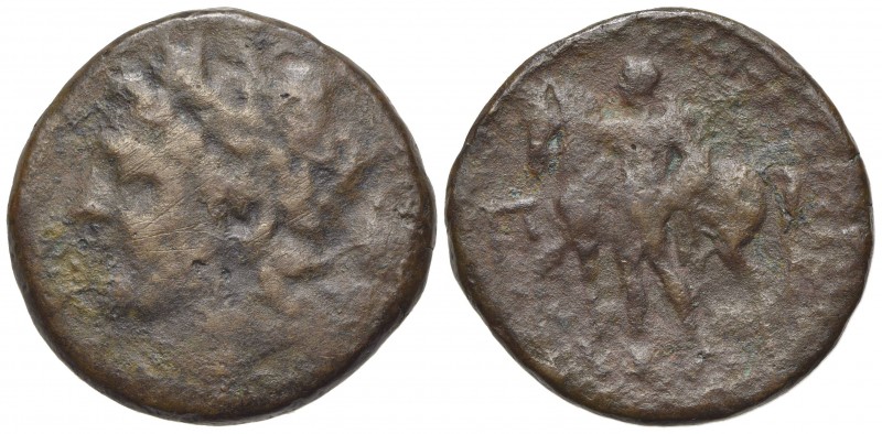 Sicily, Messana, The Mamertinoi, c. 220-200 BC. Æ Pentonkion (25.5mm, 9.76g, 1h)...