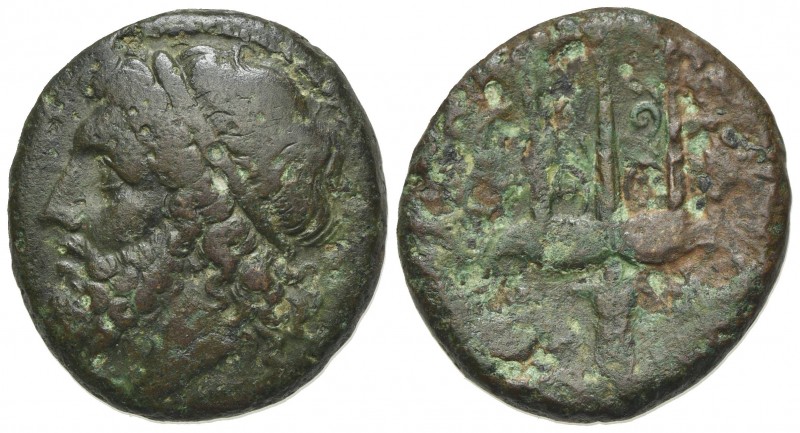 Sicily, Syracuse. Hieron II (275-215 BC). Æ (22.5mm, 8.51g, 6h), c. 263-218 BC. ...