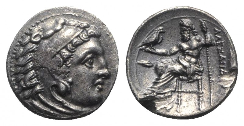 Kings of Macedon, Philip III Arrhidaios (323-317 BC). AR Drachm (17mm, 4.21g, 12...