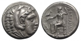 Kings of Macedon, Kassander (317-305 BC). AR Tetradrachm (22.5mm, 17.19g, 6h). In the name and types of Alexander III. Amphipolis, c. 316-311 BC. Head...