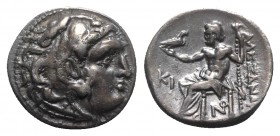 Kings of Macedon, Antigonos I Monophthalmos (Strategos of Asia, 320-306/5 BC, or king, 306/5-301 BC). AR Drachm (17mm, 4.11g, 6h). In the name and typ...