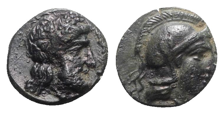Mysia, Astyra. Tissaphernes (c. 400-395 BC). Æ (13mm, 2.30g, 9h). Laureate head ...