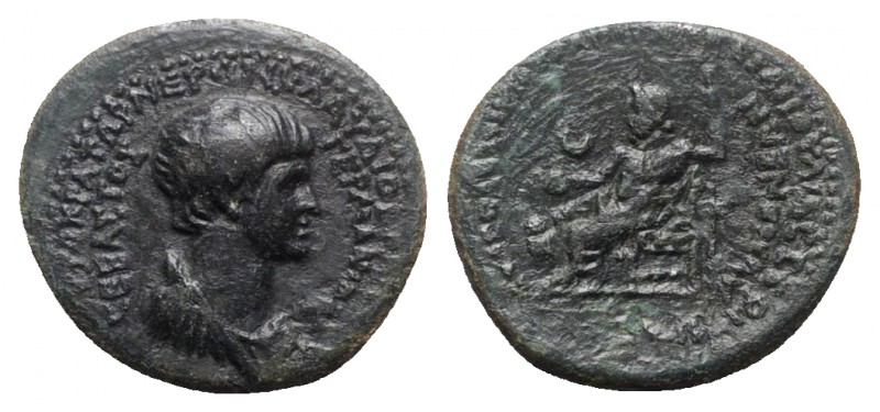 Nero (54-68). Phrygia, Acmoneia. Æ (20mm, 4.89g, 12h). L. Servenius Capito, magi...