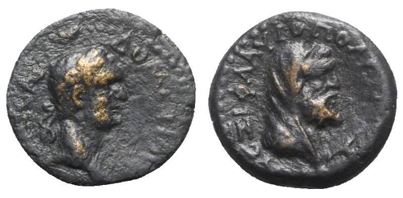 Domitian (81-96). Cilicia, Flaviopolis-Flavias. Æ (17mm, 2.65g, 12h), year 17 (8...