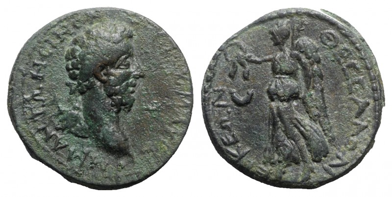 Commodus (177-192). Macedon, Thessalonica. Æ (25mm, 14.53g, 6h). Laureate head r...