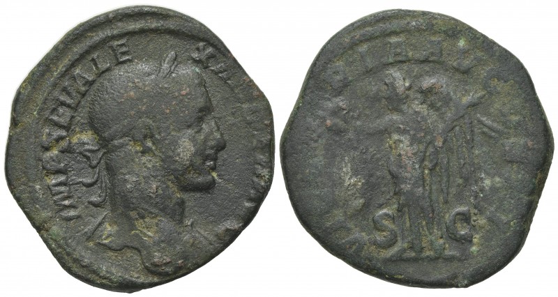 Severus Alexander (222-235). Æ Sestertius (31.5mm, 16.18g, 12h). Rome, AD 231. L...