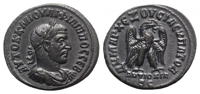Philip I (244-249). Seleucis and Pieria, Antioch. BI Tetradrachm (27mm, 13.09g, ...