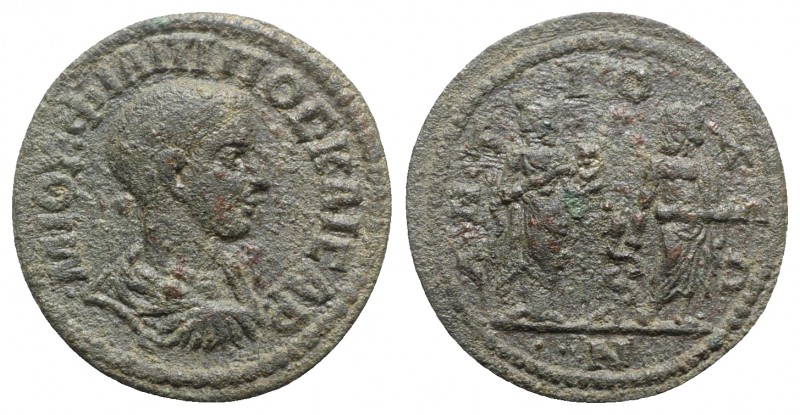 Philip II (Caesar, 244-247). Caria, Antioch ad Maeandrum. Æ (31mm, 9.73g, 6h). B...