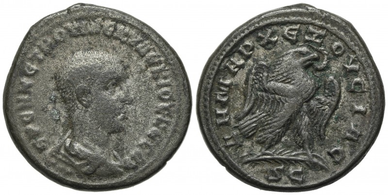 Herennius Etruscus (Caesar, 249-251). Antioch. BI Tetradrachm (27mm, 12.68g, 12h...
