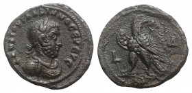 Gallienus (253-268). Egypt, Alexandria. BI Tetradrachm (24mm, 10.40g, 11h), year 4 (AD 256/7). Laureate, draped and cuirassed bust r. R/ Eagle standin...