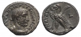 Gallienus (253-268). Egypt, Alexandria. BI Tetradrachm (23mm, 11.25g, 12h), year 9 (AD 261/2). Laureate and cuirassed bust r. R/ Eagle standing l., wi...