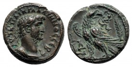 Gallienus (253-268). Egypt, Alexandria. BI Tetradrachm (22mm, 9.24g, 11h), year 14 (AD 266/7). Laureate and cuirassed bust r. R/ Eagle standing l., he...