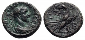Claudius II (268-270). Egypt, Alexandria. BI Tetradrachm (22mm, 9.00g, 11h), year 2 (269/70). Laureate, draped and cuirassed bust r. R/ Eagle standing...