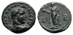 Claudius II (268-270). Egypt, Alexandria. BI Tetradrachm (22mm, 8.63g, 11h), year 2 (AD 269/70). Laureate, draped and cuirassed bust r. R/ Elpis walki...