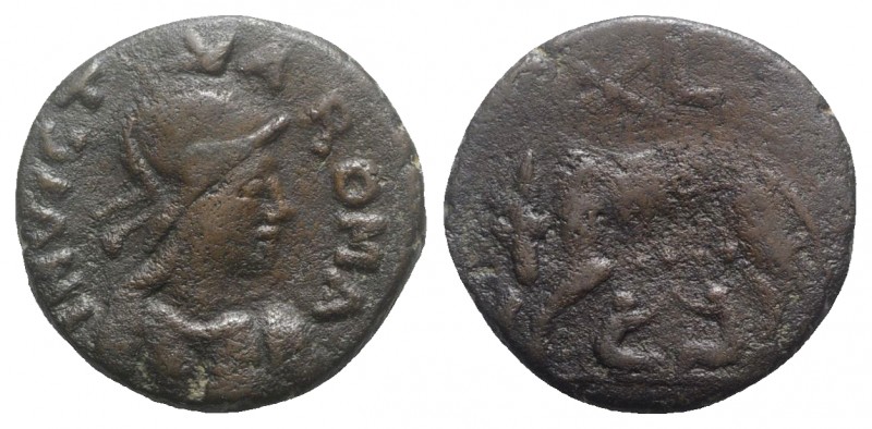 Ostrogoths, Athalaric (526-534). Æ 40 Nummi (23.5mm, 13.36g, 12h). Rome. 526-534...