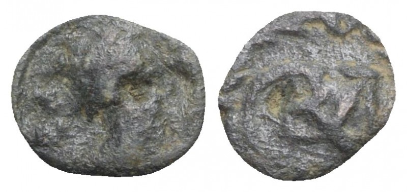 Vandals. Gelimer (530-534). Æ (9mm, 0.84g, 12h). Diademed, draped and cuirassed ...