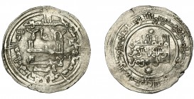 CALIFATO. Abd al-Rahman III. Dirham. Madinat al-Zahra. 339 H. AR 2,89 g. 22,8 mm. V-419. MBC.