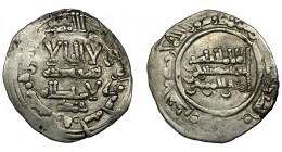 CALIFATO. Abd al-Rahman III. Dirham. Madinat al-Zahra. 342 H. AR 3,23 g. 22 mm. V-424. MBC.