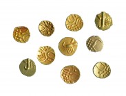 INDIA. Lote de 10 fanam. EBC.