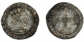 ESTADOS ITALIANOS. Fernando I de Nápoles. Coronado. Nápoles. Marca C en anv. y rev. IV-1007. MBC+.