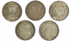 SUECIA. Lote 5 monedas de 2 kronor. EBC.