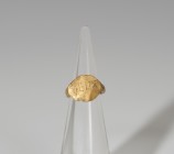 ROMA. Imperio Romano. Anillo (I d.C.). Oro. EpigrafIado: FELIX. Dámetro interior 11 mm.