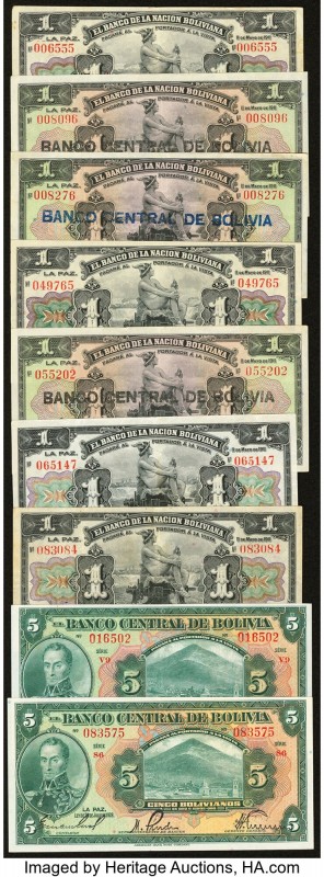 Bolivia Group Lot of 13 Examples Fine-About Uncirculated. 

HID09801242017

© 20...