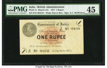 India Government of India 1 Rupee 1917 Pick 1e Jhun3.1.2A PMG Choice Extremely Fine 45. 

HID09801242017

© 2020 Heritage Auctions | All Rights Reserv...