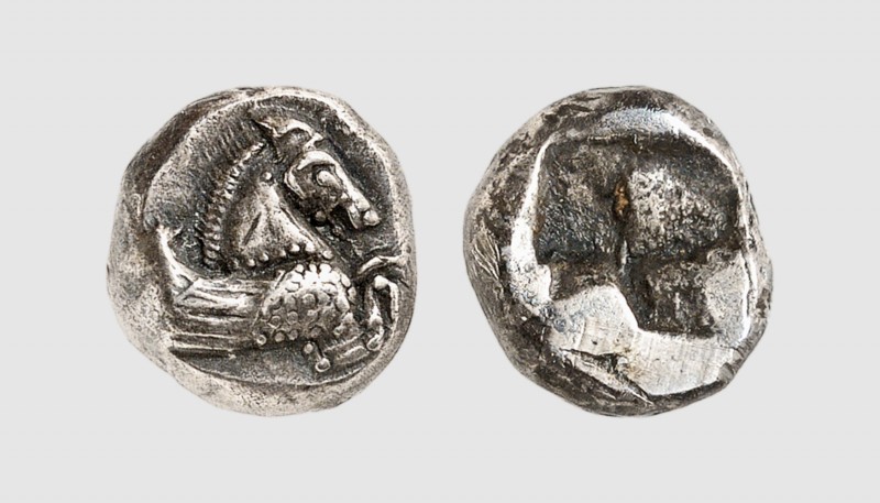 Gallia. Massalia. 520-500 BC. AR Hemidrachm (2.69g). Auriol aa1; Tradart 6.33 (t...
