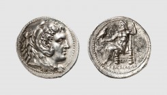 Macedon. Alexander III. Babylon. 317-311 BC. AR Tetradrachm (17.07g, 2h). Price 3704; Tradart 2.102 (this coin). Lightly toned. A superb coin of encha...