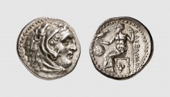 Macedon. Alexander III. Asia Minor. 323-280 BC. AR Drachm (4.27g, 12h). Price 2705; SNG Copenhagen 992. Lightly toned. Perfectly centered and struck. ...