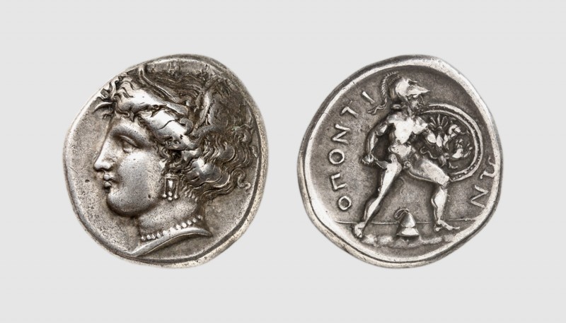 Lokris. Lokri Opuntii. 350-340 BC. AR Stater (12.04g, 11h). Humphris & Delbridge...
