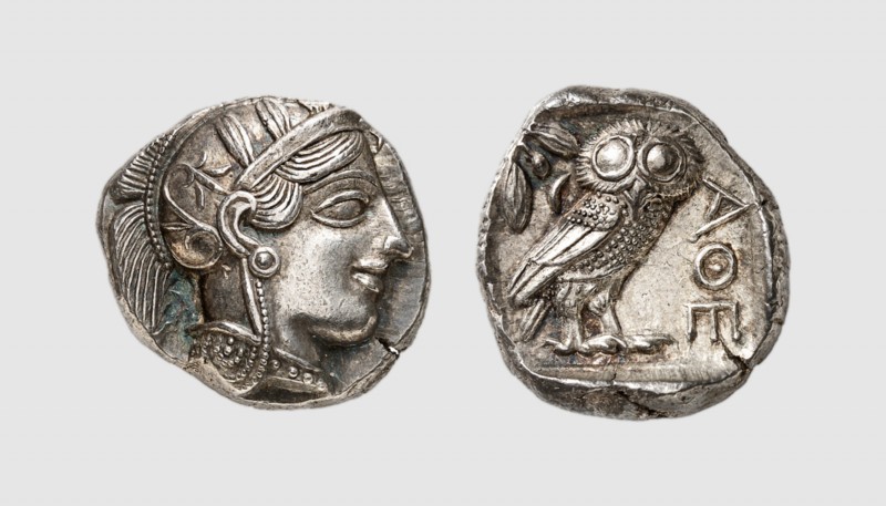 Attica. Athens. 440-420 BC. AR Tetradrachm (17.17g, 3h). Flament 6.12; Svoronos ...