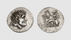 Mysia. Eumenes II. Pergamon. 197-190 BC. AR Tetradrachm (16.71g, 1h). SNG BN 1631; Prospero 480. Lightly toned. Perfectly centered and struck on a bro...