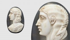 A Roman sardonyx cameo with a portrait of Tranquillina (?). 3rd century AD. 36mm. From a private collection

Furia Sabinia Tranquillina (226-after 244...