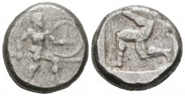 PAMPHYLIA, Aspendos. Stater. (Ar. 10.91g \/ 19mm). 465-430 BC (SNG Copenhagen 175). F.