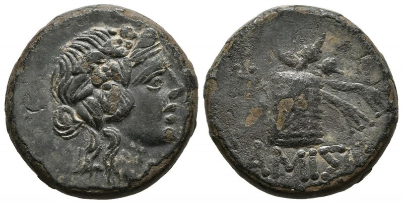 PONTOS, Amisos. Ae21. (Ae. 7.48g \/ 21mm). 100-80 BC (SNG BM Black Sea 1202; HGC...