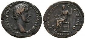 ANTONINO PIO. As. (Ae. 8.98g \/ 30mm). 150-151 AD Rome. (RIC 881). F.