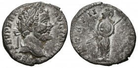 SEPTIMIUS SEVERUS. Denarius. (Ar. 2.16g \/ 19mm). 194-195 AD Rome. (RIC 49). F.