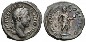 SEVERUS ALEXANDER. Denarius. (Ar. 3.12g \/ 19mm). 230 AD Rome. Anv: IMP CM AVR SEV ALEXAND AVG. Laureate and draped bust to the right of Alejandro Sev...