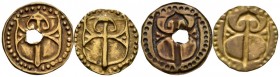 BARCELONA. The Palau. Set of 2 pellets (Cru.L. 1145 and 1147). High level of conservation. TO EXAMINE.